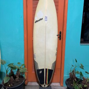 Prancha Surf Dado 6'2" Seminova com Deck