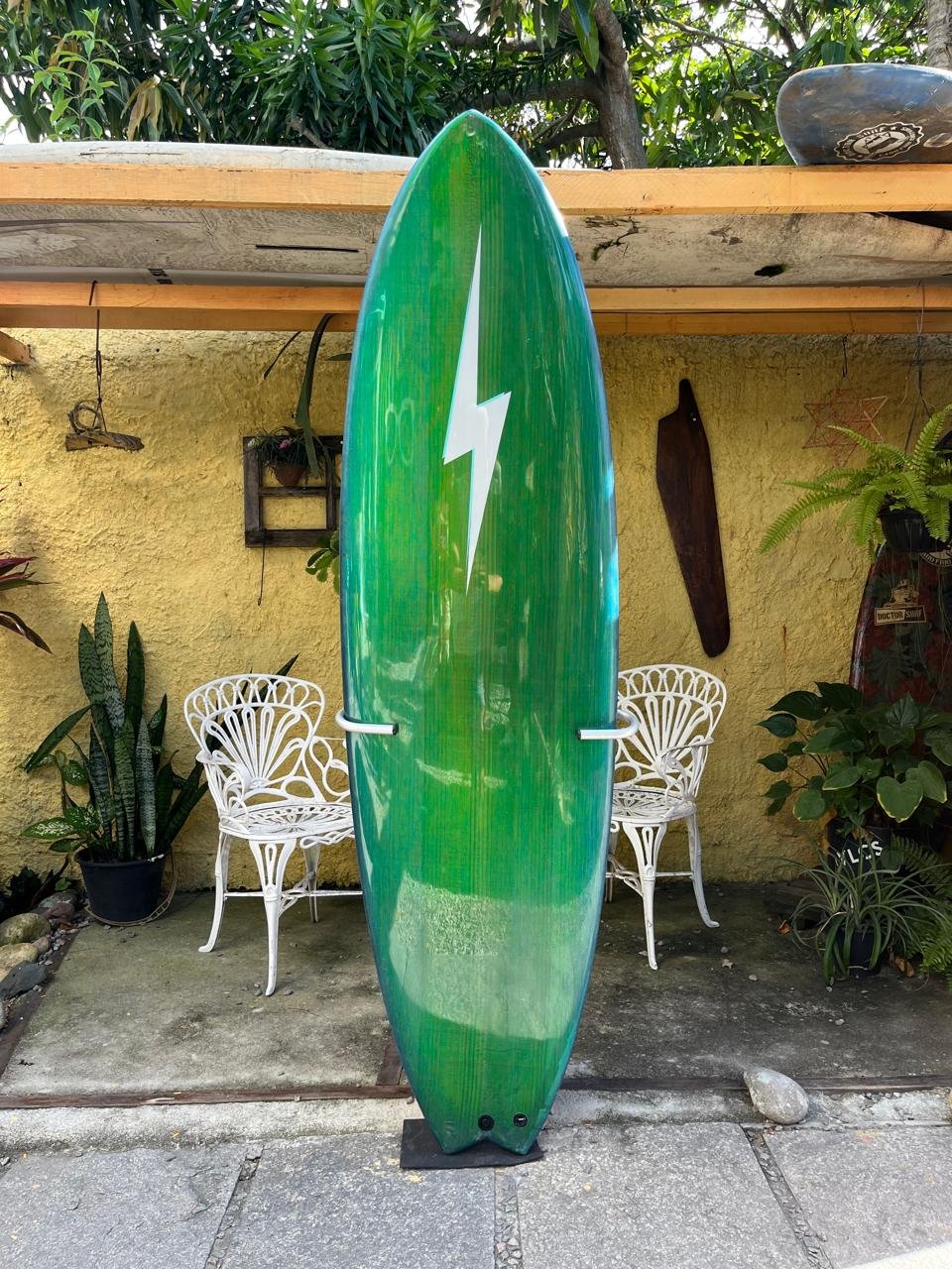 Prancha Surf G-Skate Lançamento Laminação Camaleão