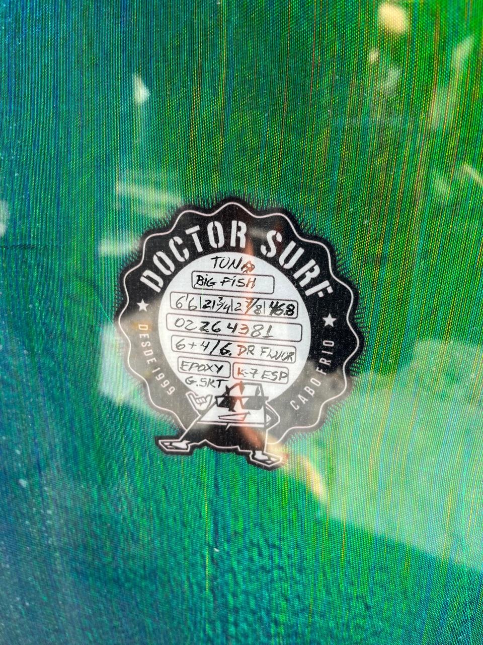 Prancha Surf G-Skate Lançamento Laminação Camaleão - Imagem 2