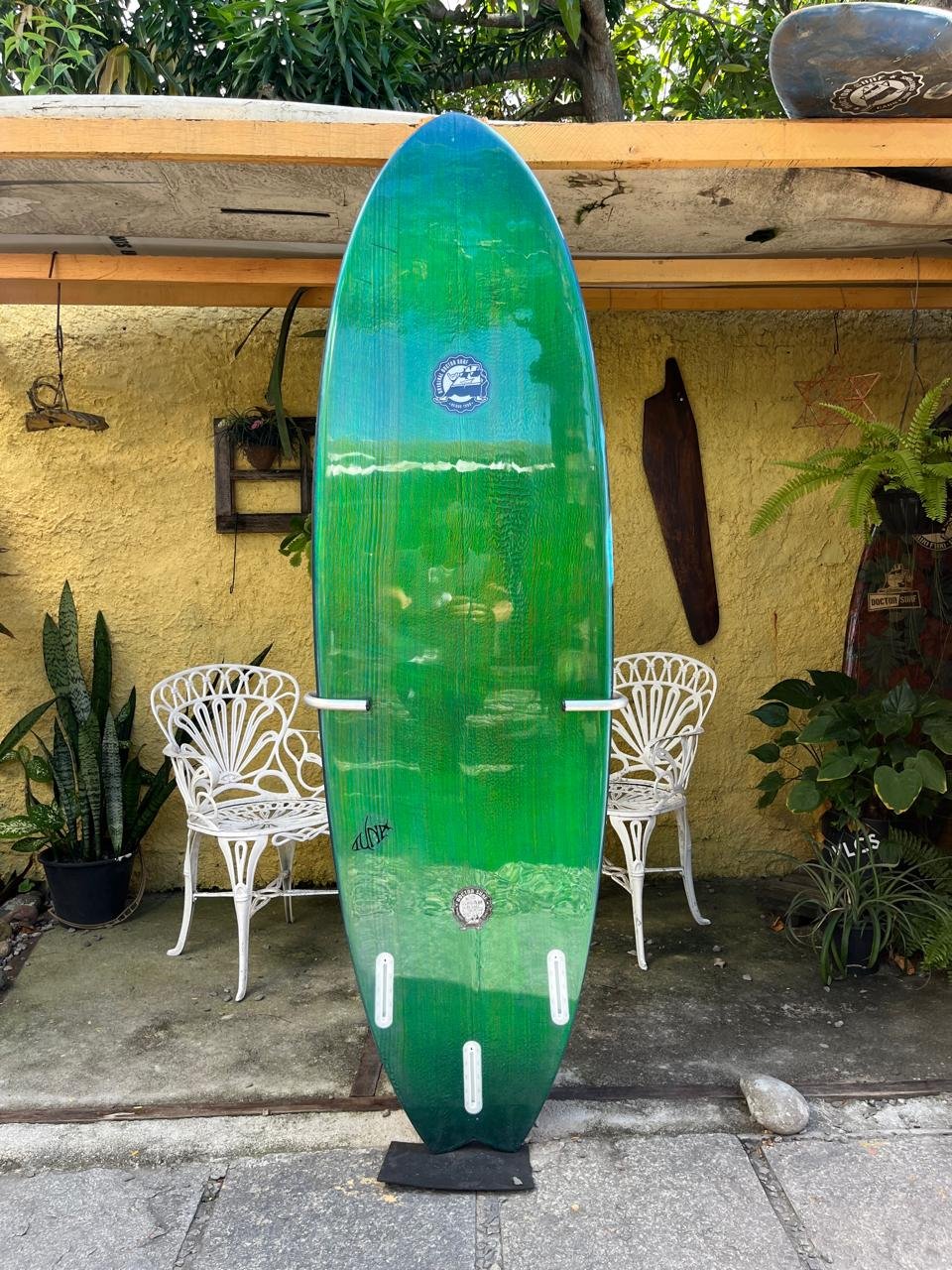 Prancha Surf G-Skate Lançamento Laminação Camaleão - Imagem 3