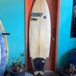 Prancha Surf Channel Island 6'2" Seminova com Deck