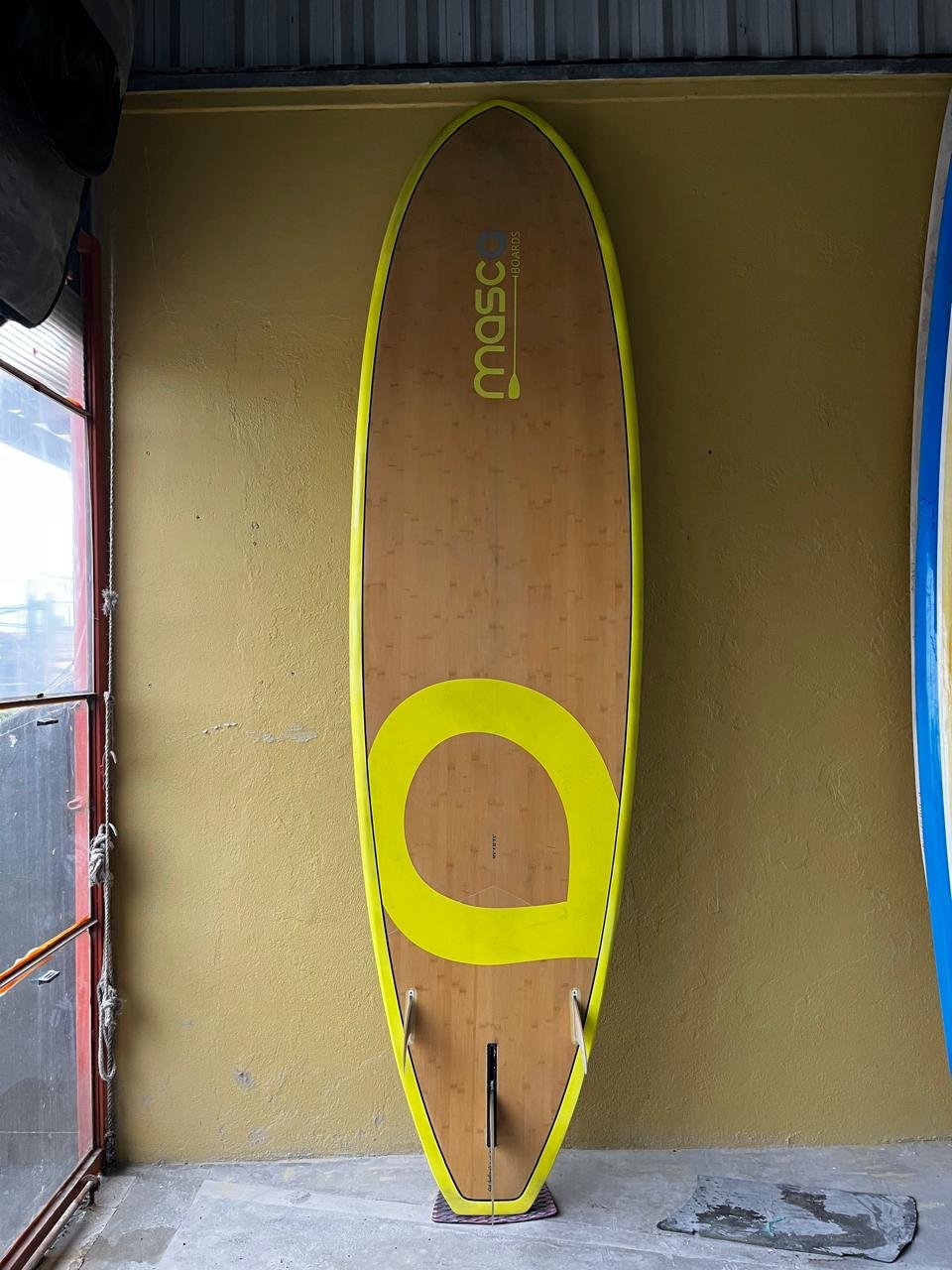 Prancha SUP Masca 10'6" Lâmina de Bambú Seminova com Quilhas de Fibra - Imagem 2
