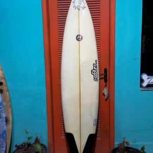 Prancha Surf 6'8" Roaster Seminova com Deck e Quilhas