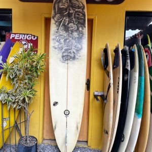 Prancha Surf Longboard 9'2" Seminova com Quilhas e Deck