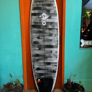 Prancha Surf Mini Fun 6'6" Fabio Careca Seminova com Deck