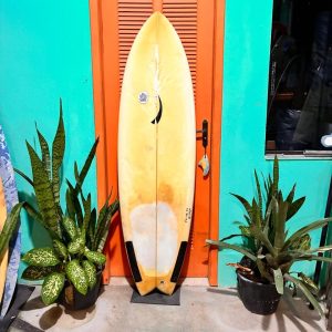 Prancha Surf Aerofish 5'10" Seminova com Deck