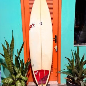 Prancha Surf FB 6'8" Seminova com Deck e Quilhas