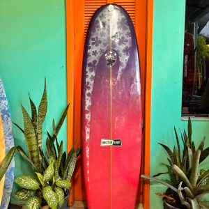 Prancha Surf Mini Simmons 6'6" Seminova com Quilhas de Fibra