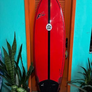 Prancha Surf 6'2'' Fish Seminova c/ Strep , Deck e Quilhas.