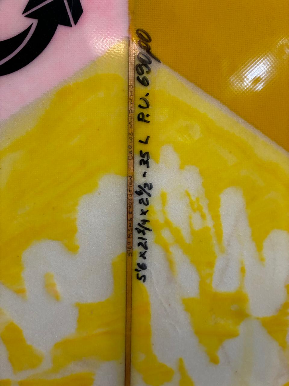 Prancha Surf 5'6'' Mini Simmons Evolution c/ Deck Seminova - Imagem 3