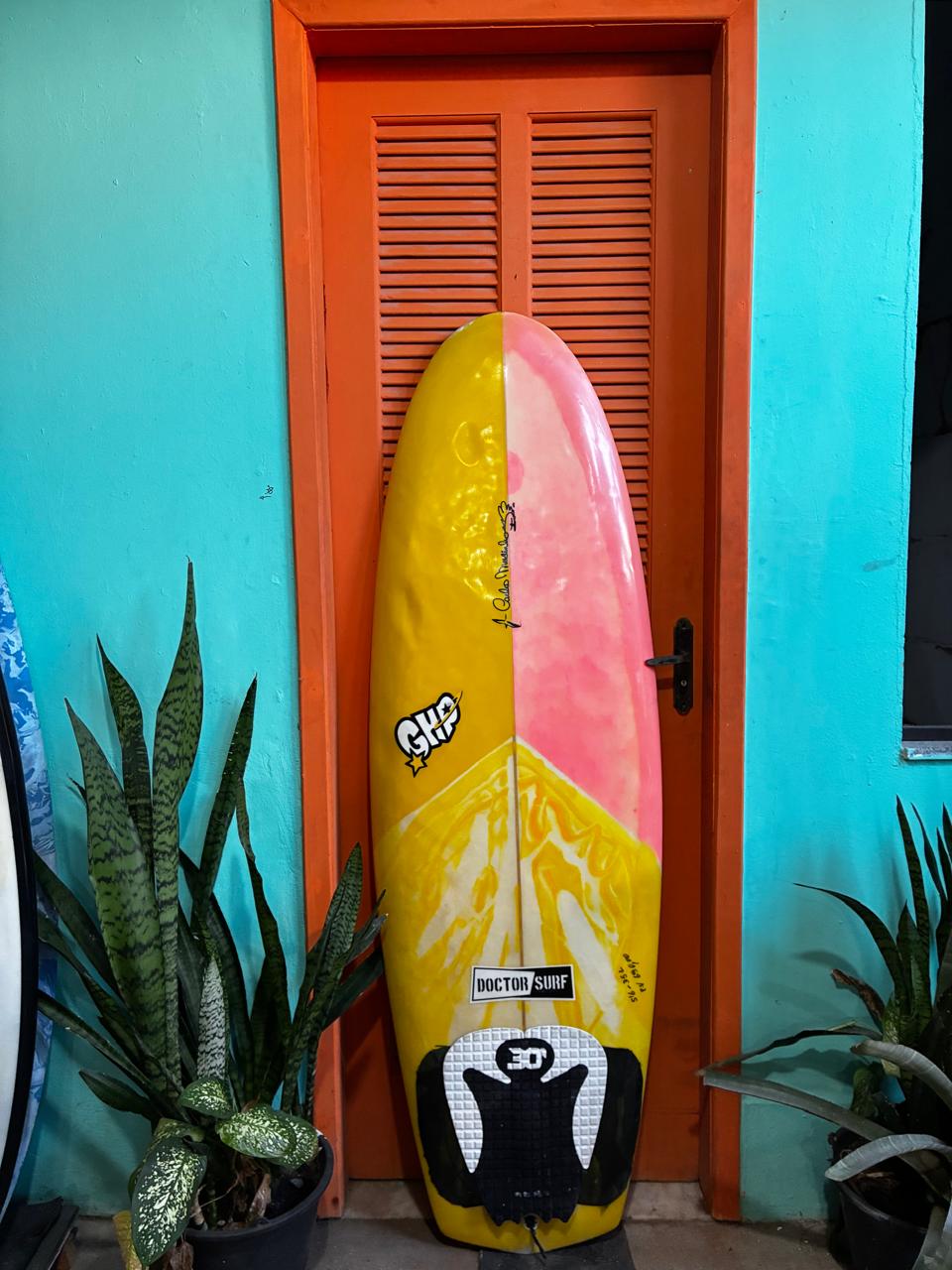 Prancha Surf 5'6'' Mini Simmons Evolution c/ Deck Seminova