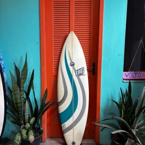 Prancha Surf 5'0'' Pranchinha Seminova c/ Quilhas